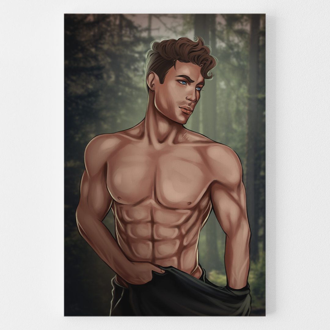 Caden Alpha's Burden Art Print