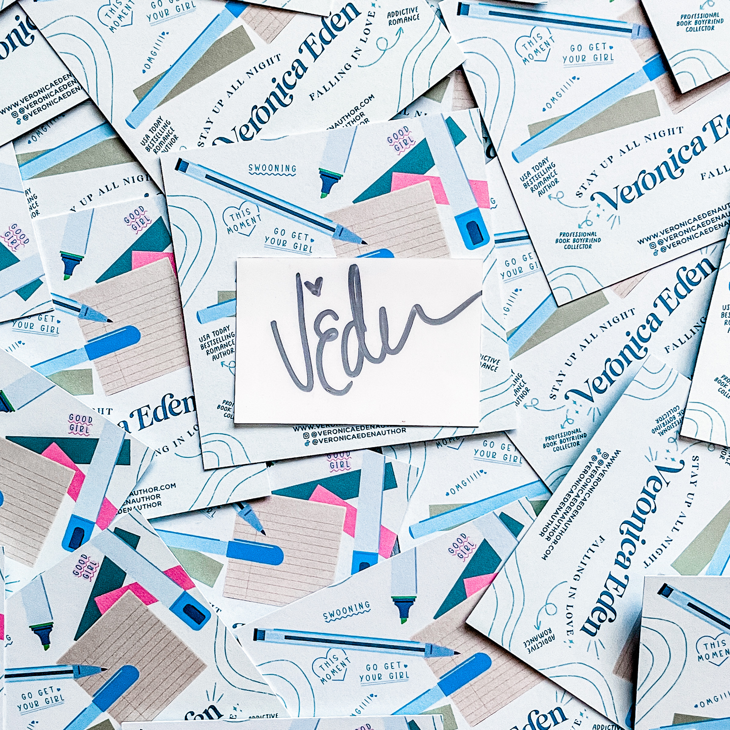 Veronica Eden Signed Bookplate