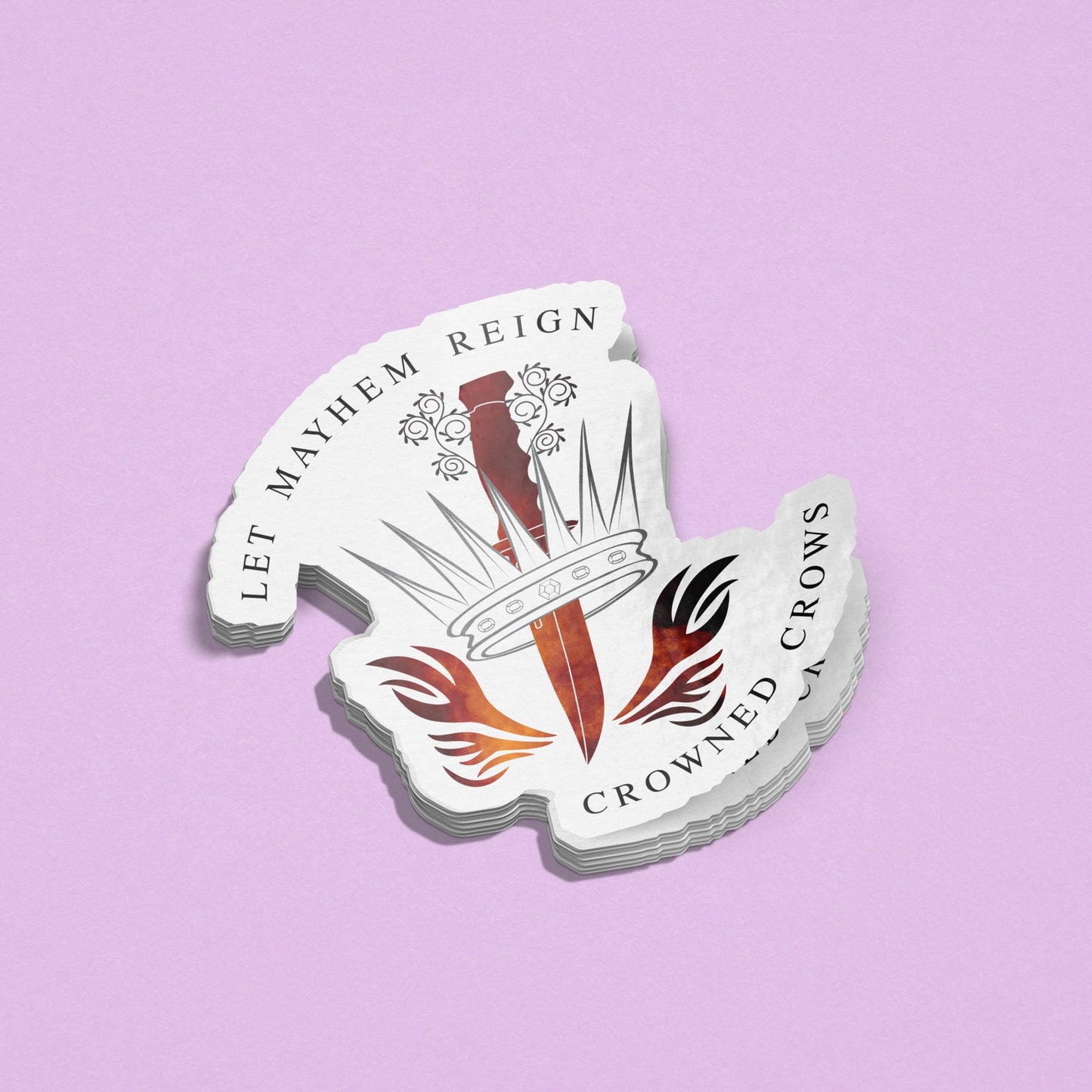 Let Mayhem Reign Sticker