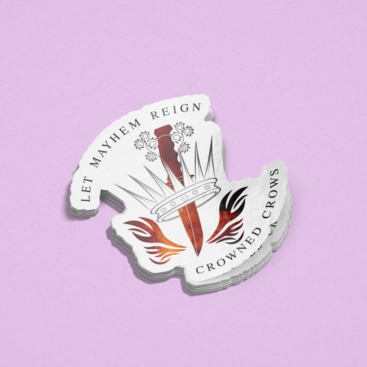 Let Mayhem Reign Sticker
