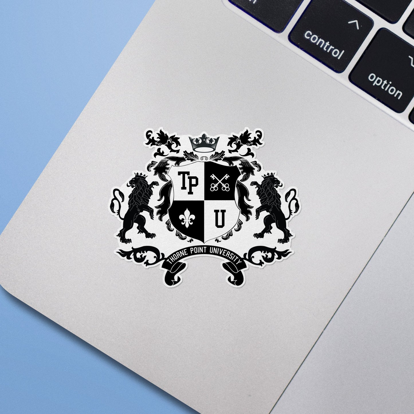 Thorne Point University Crest Sticker