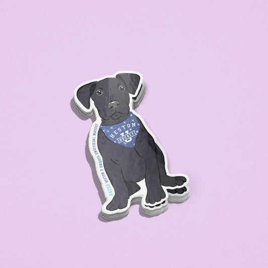 Bauer Heston U Knight's Unofficial Mascot Sticker