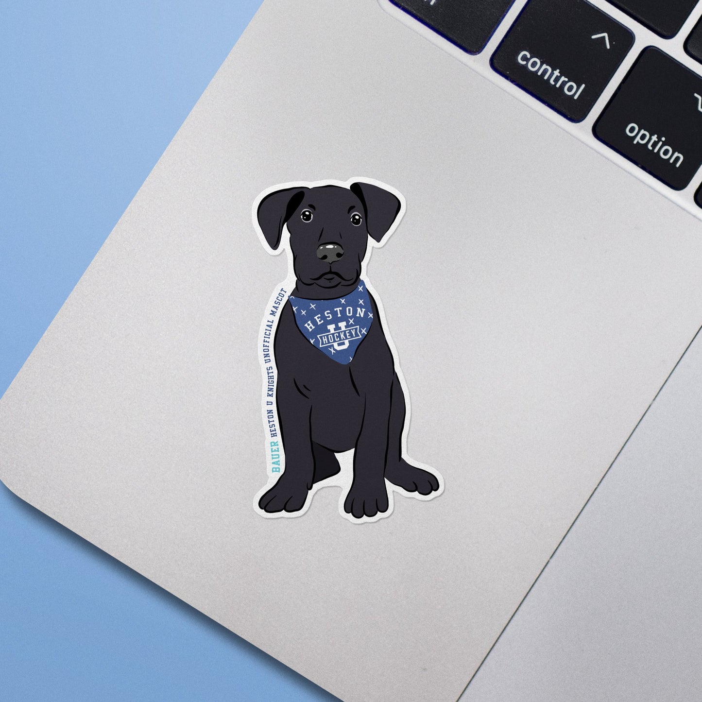 Bauer Heston U Knight's Unofficial Mascot Sticker