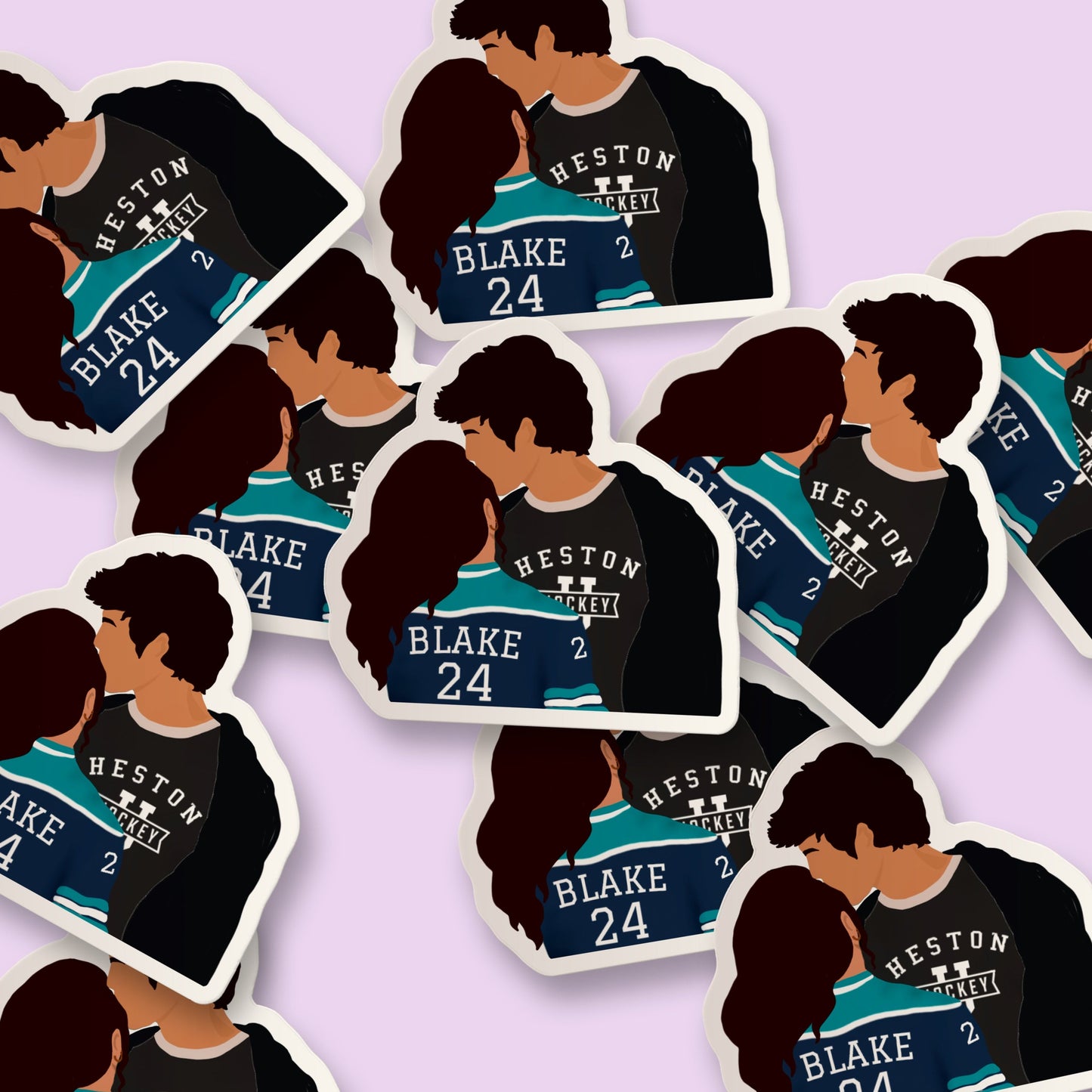 Easton and Maya Sticker