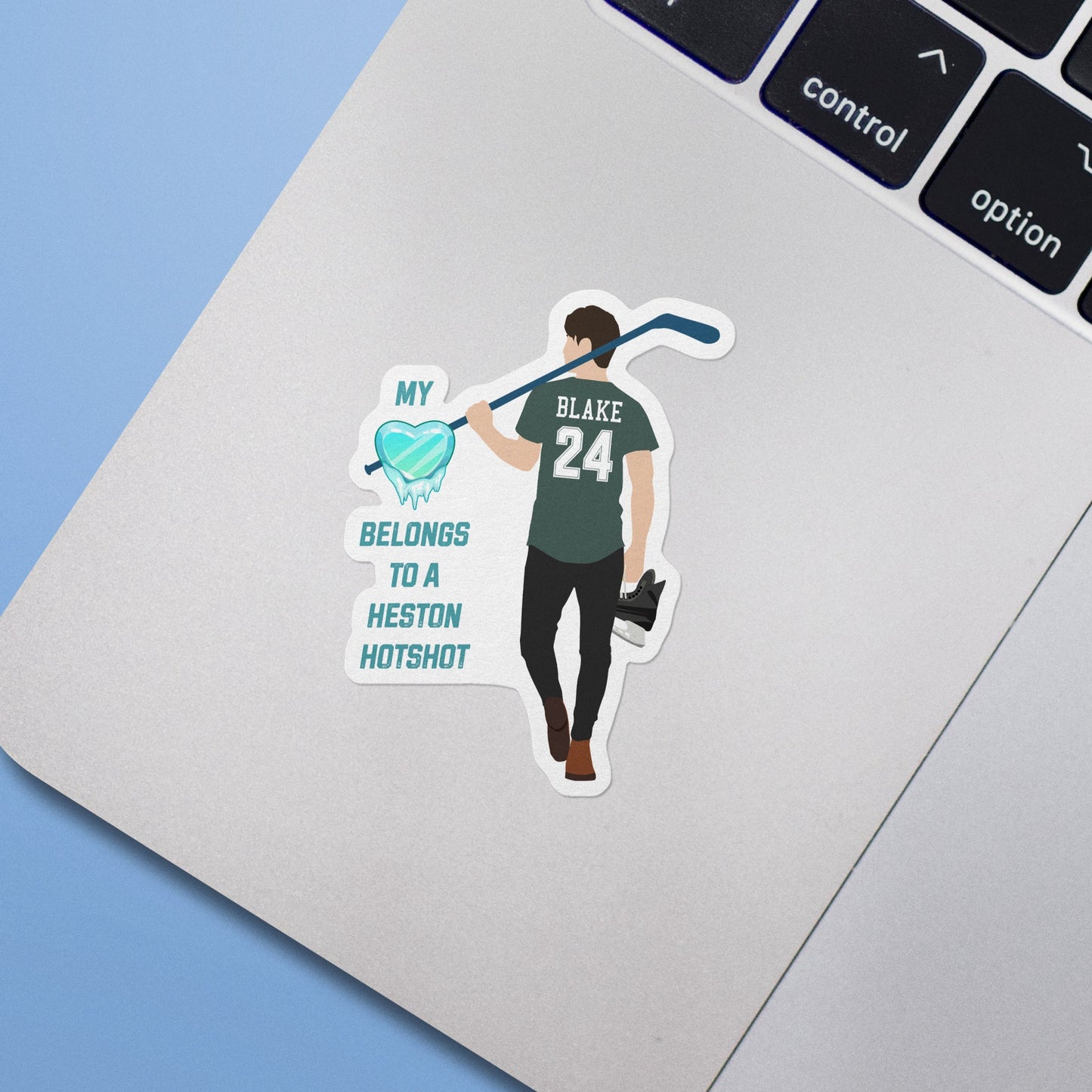My Heart Belongs to a Heston Hotshot (BLAKE #24) Sticker