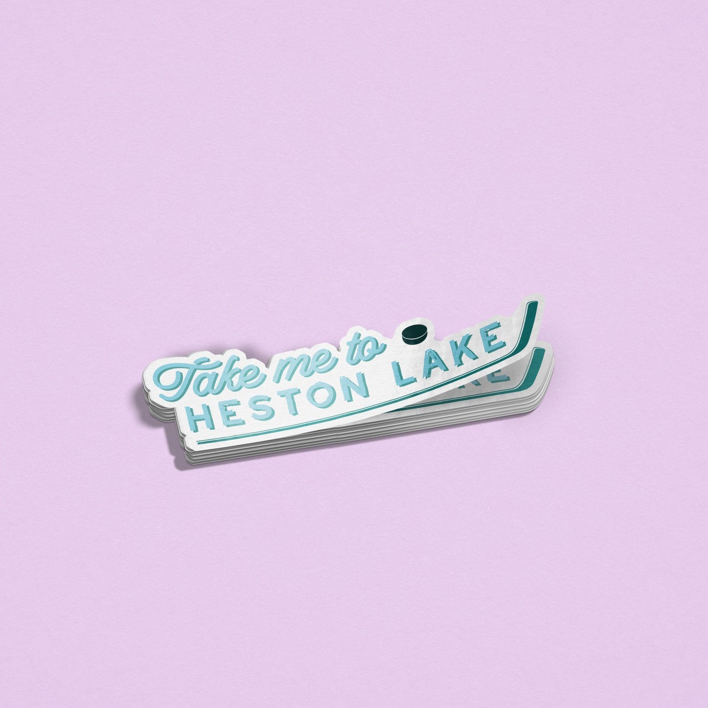 Take Me to Heston Lake Sticker