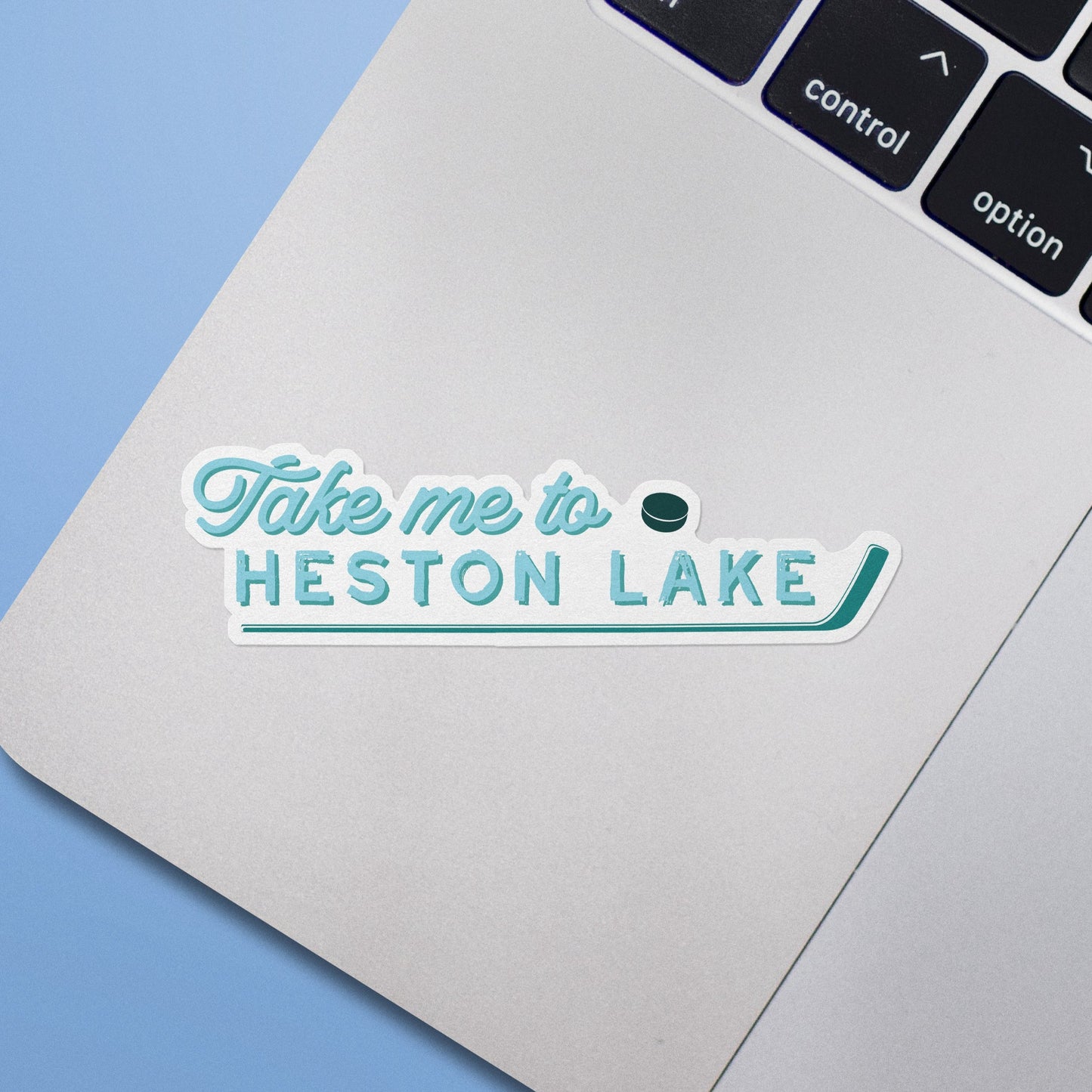 Take Me to Heston Lake Sticker
