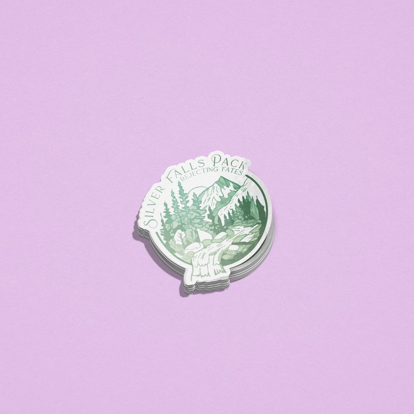 Silver Falls Pack Sticker