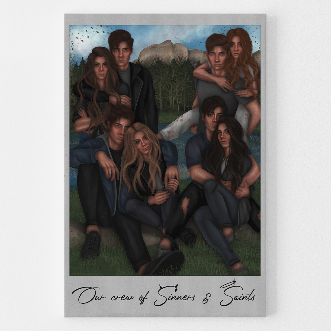 Sinners and Saints Art Print