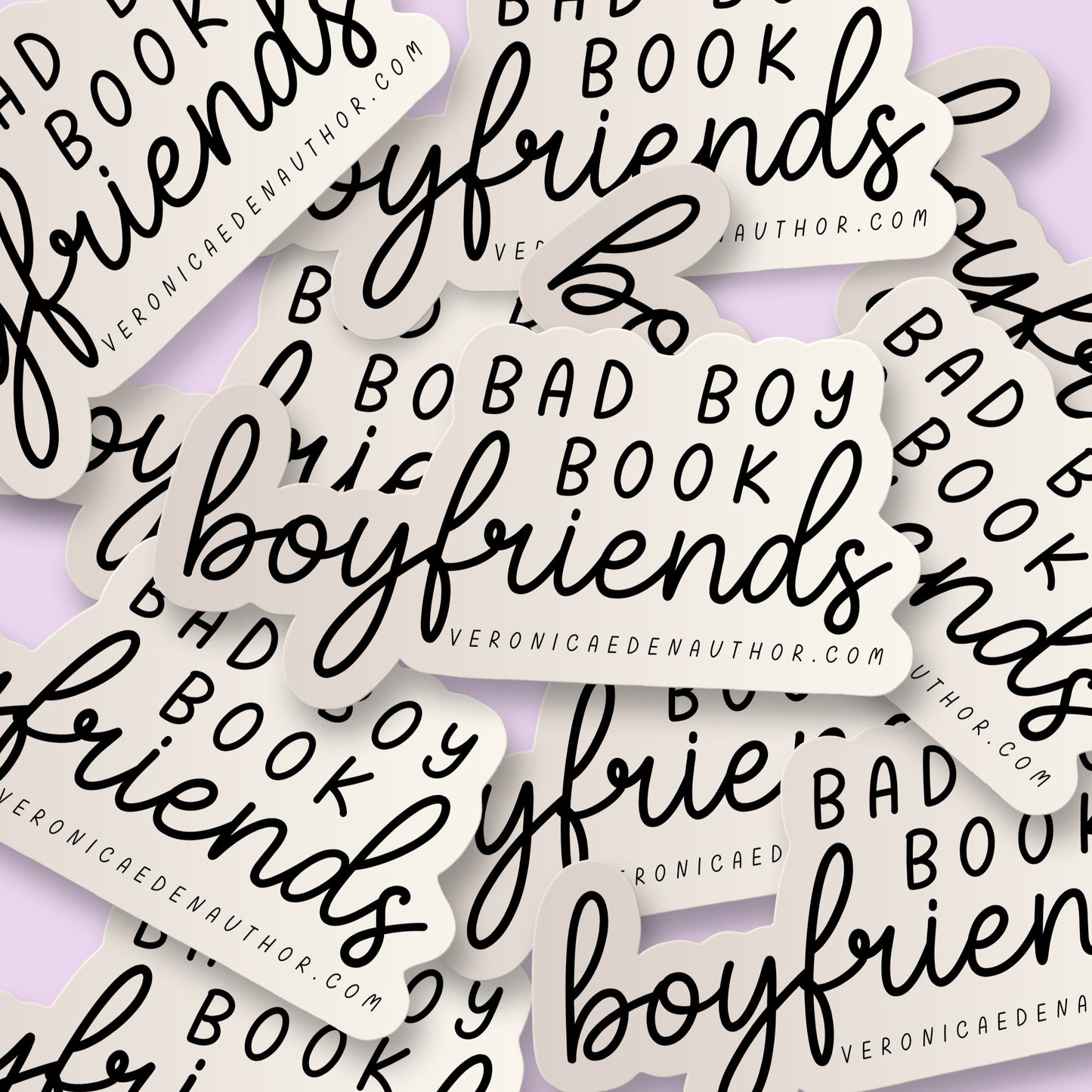Bad Boy Book Boyfriends Sticker