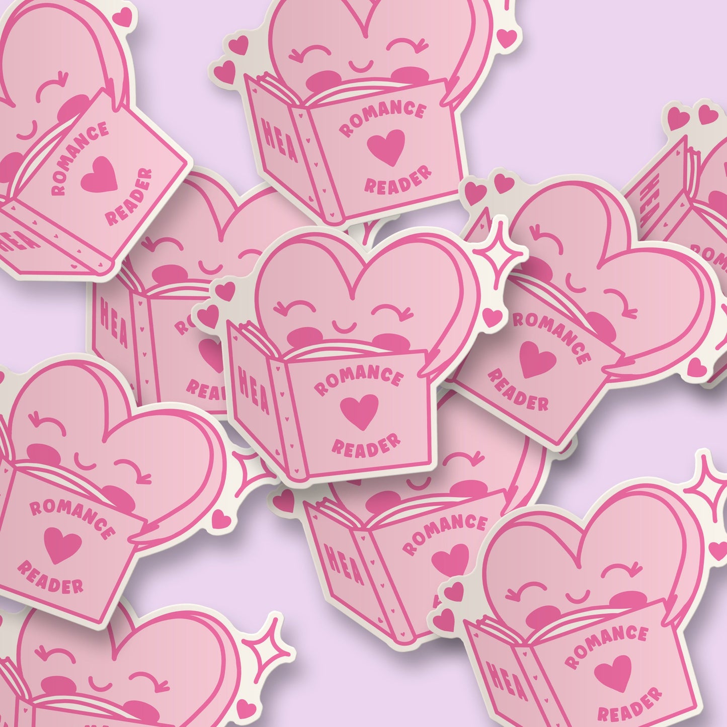 Candy Girl Romance Reader Sticker