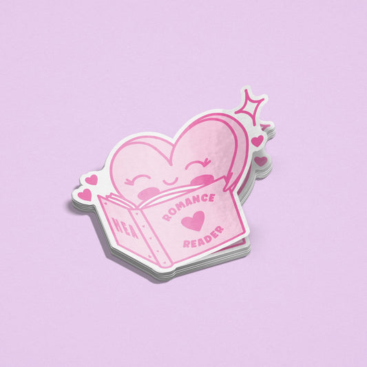 Candy Girl Romance Reader Sticker