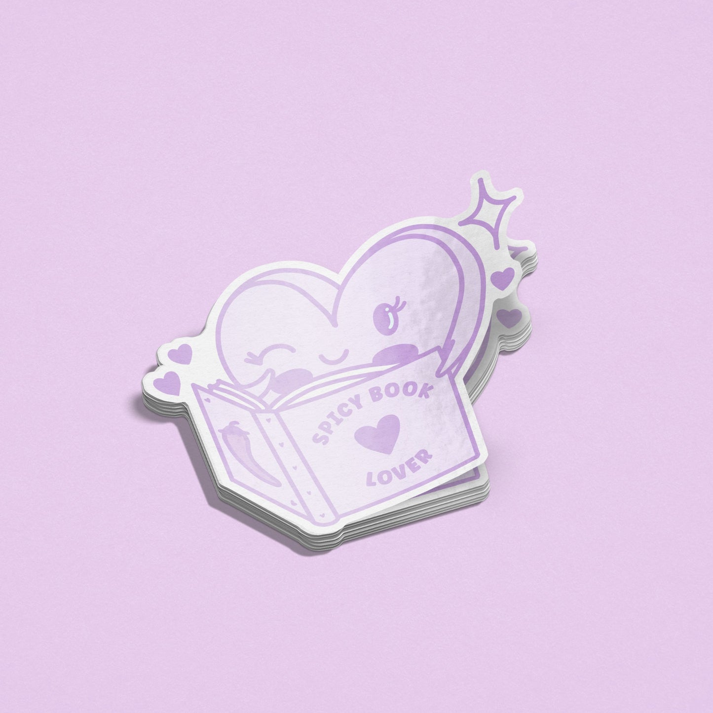 Candy Girl Spicy Book Lover Sticker