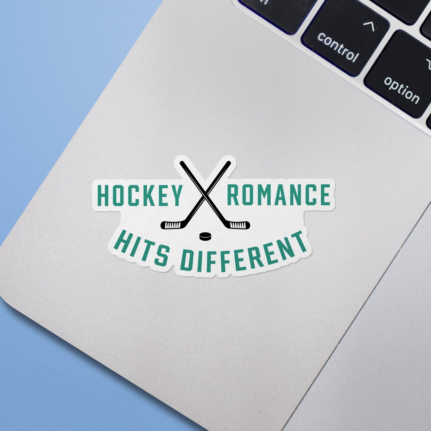Hockey Romance Hits Different Sticker