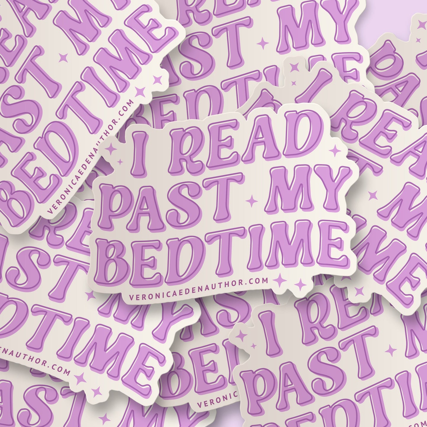 I Read Past My Bedtime Sticker