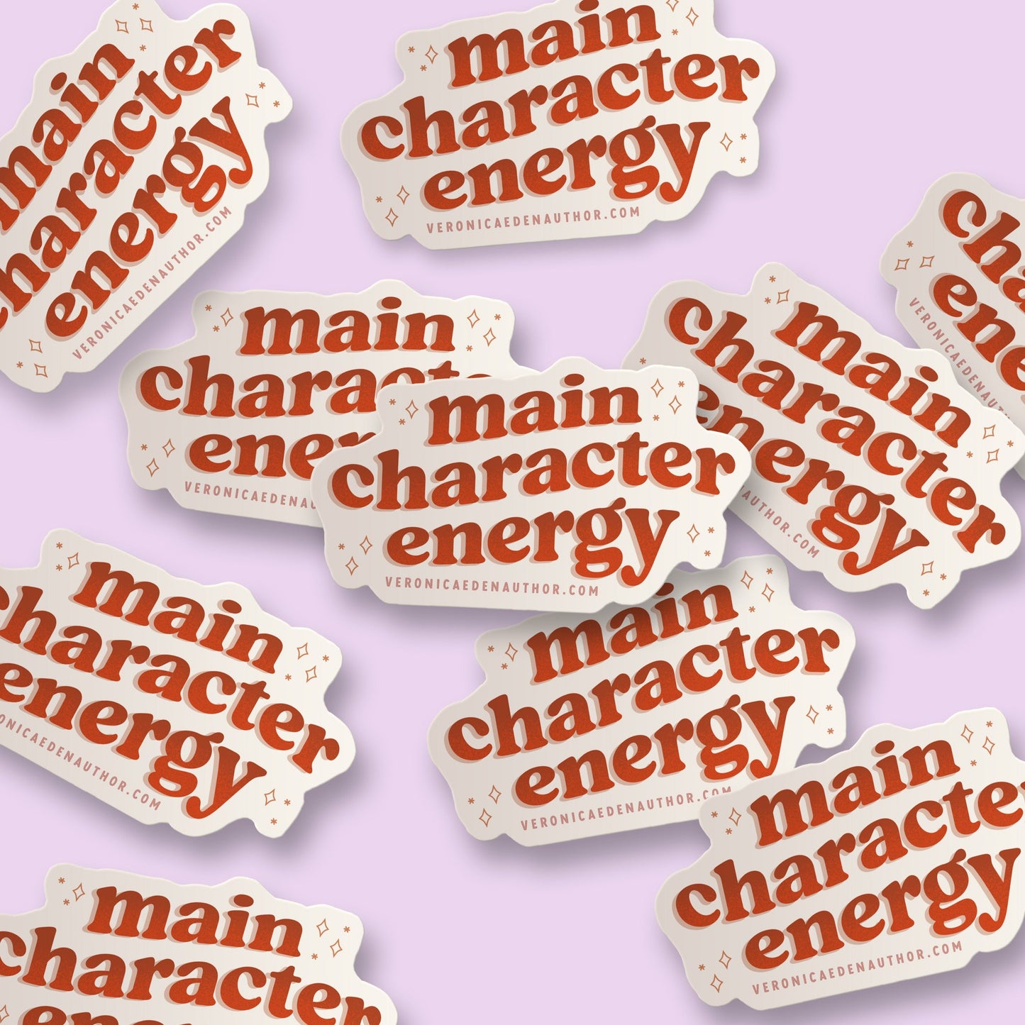 Main Character Energy Sticker