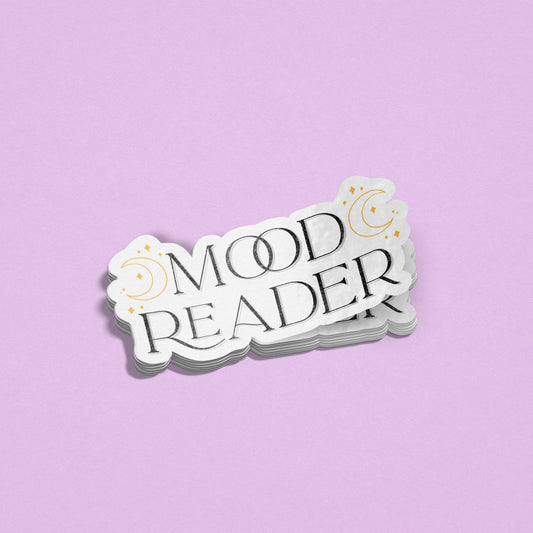 Mood Reader Moon and Stars Sticker