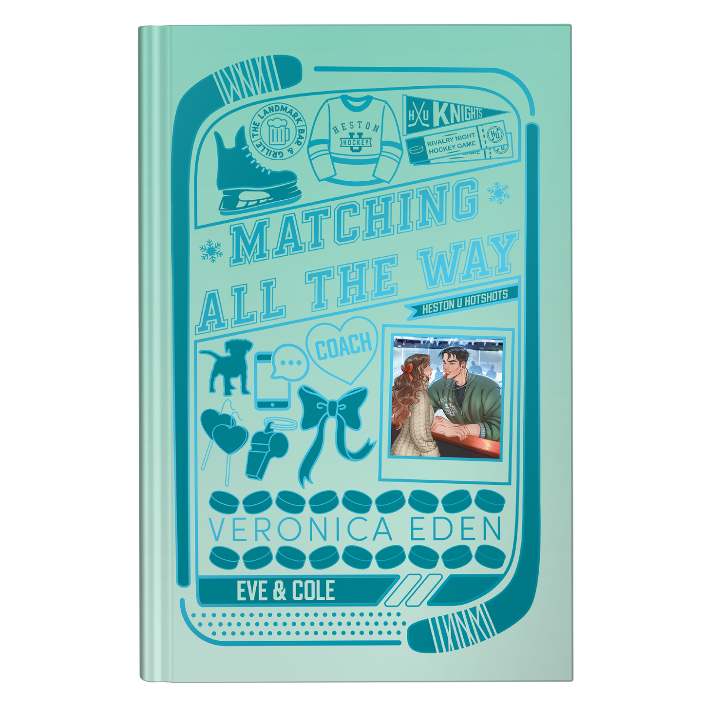 Matching All the Way Foiled Luxe Edition Signed Hardcover PREORDER