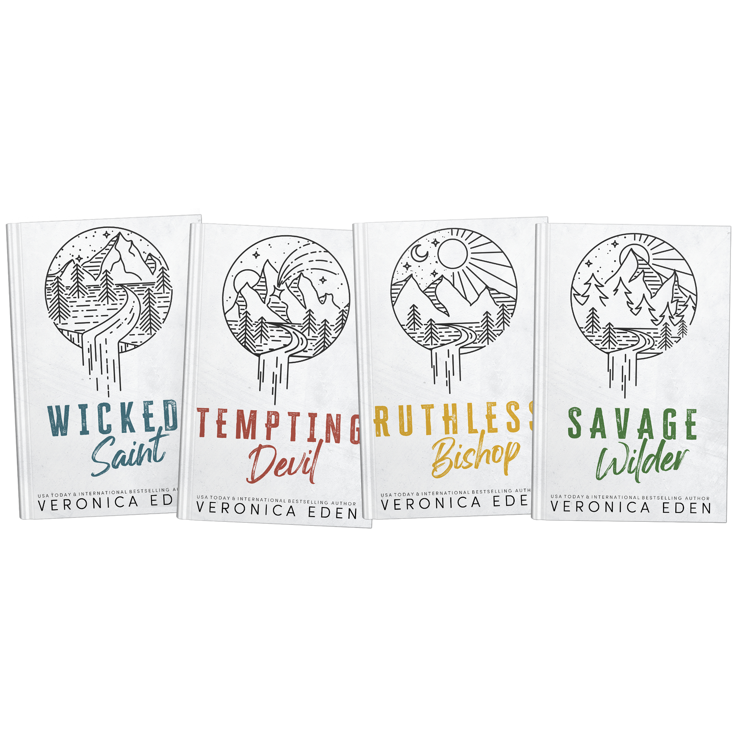 Sinners and Saints Series Discreet Edition Signed Paperback Bundle