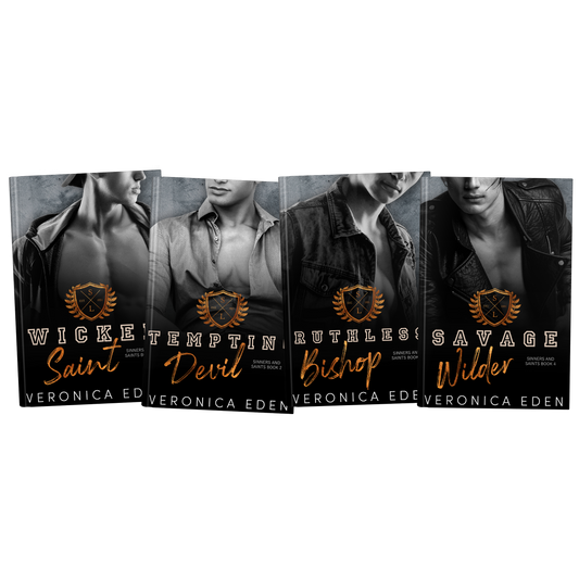 Sinners and Saints Series Faceless Signed Paperback Bundle