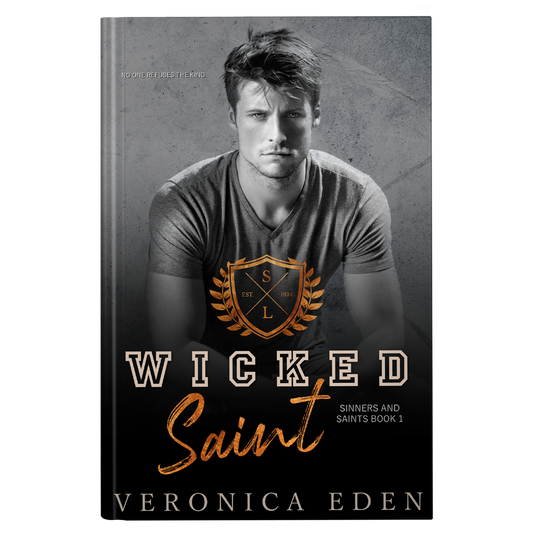 Wicked Saint Original Cover Signed Paperback