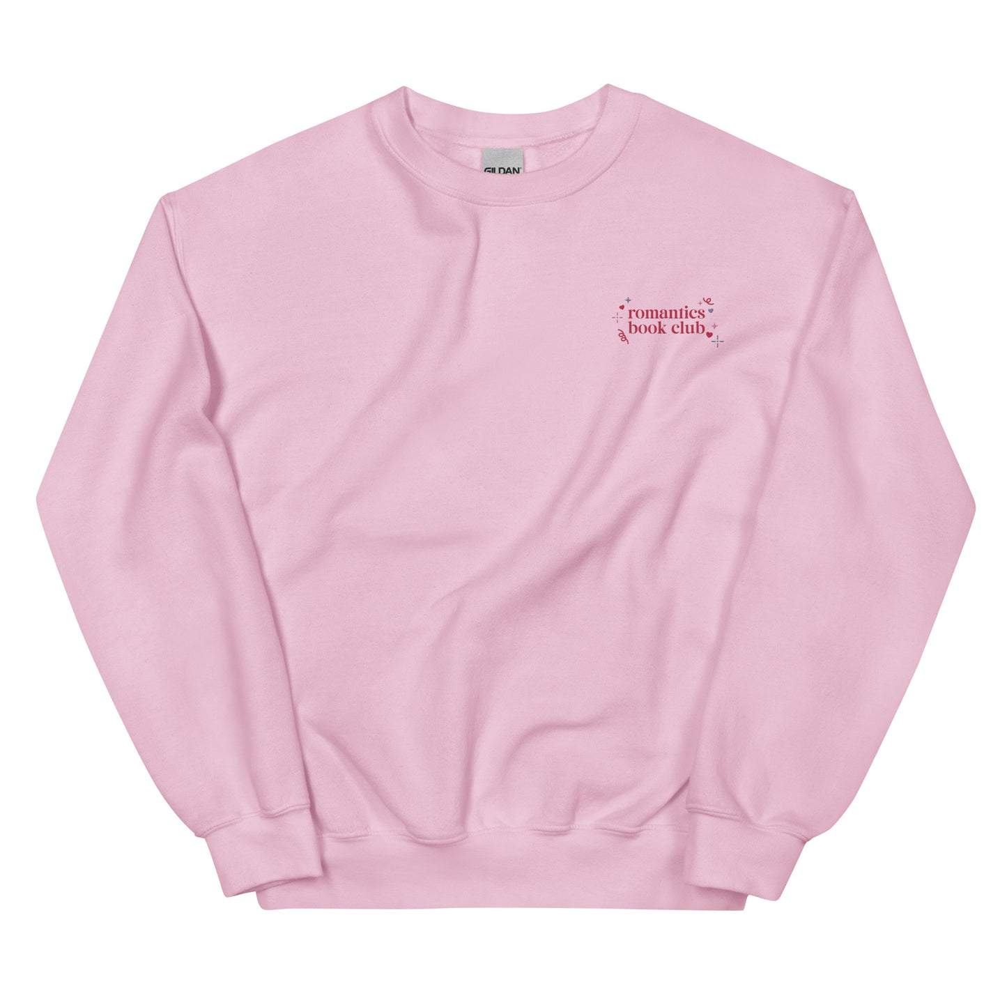 Romantics Book Club Embroidered Crewneck