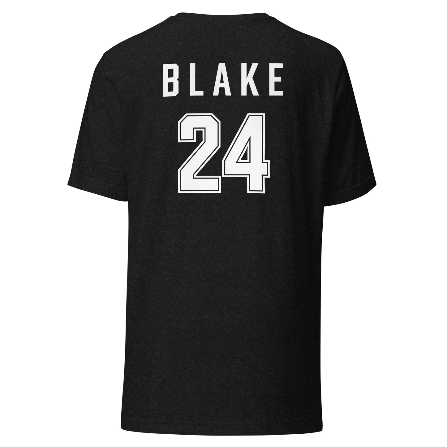 Blake #24 Heston U Hockey T-Shirt (Light on Dark)