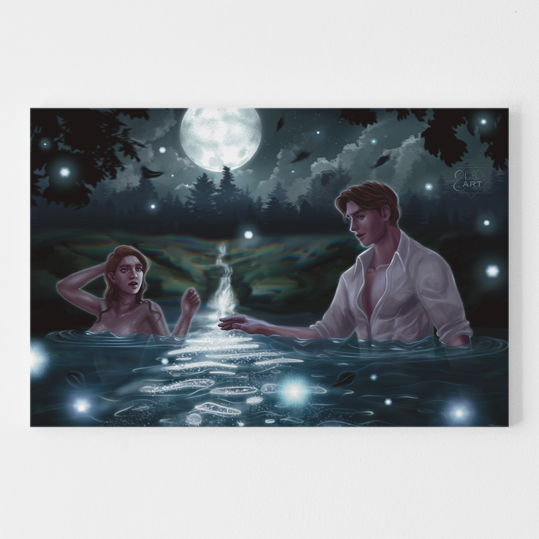 Avery & Caden's Swimming Hole Alpha's Burden Art Print