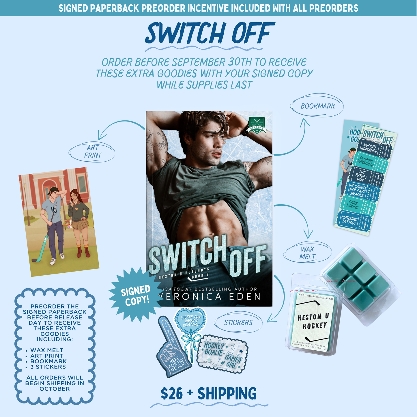 Switch Off Model Edition Signed Paperback PREORDER