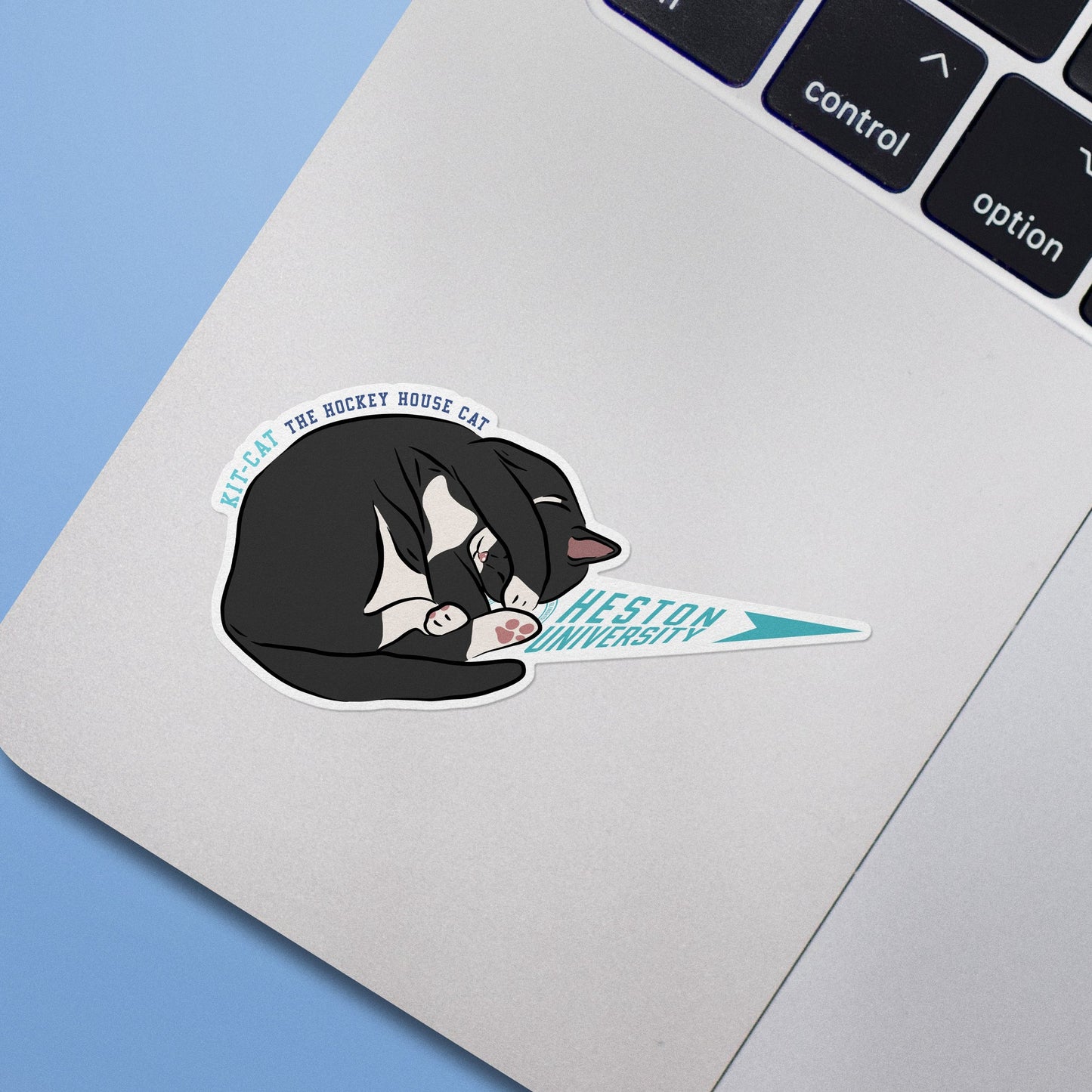 Kit-Cat the Hockey House Cat Sticker