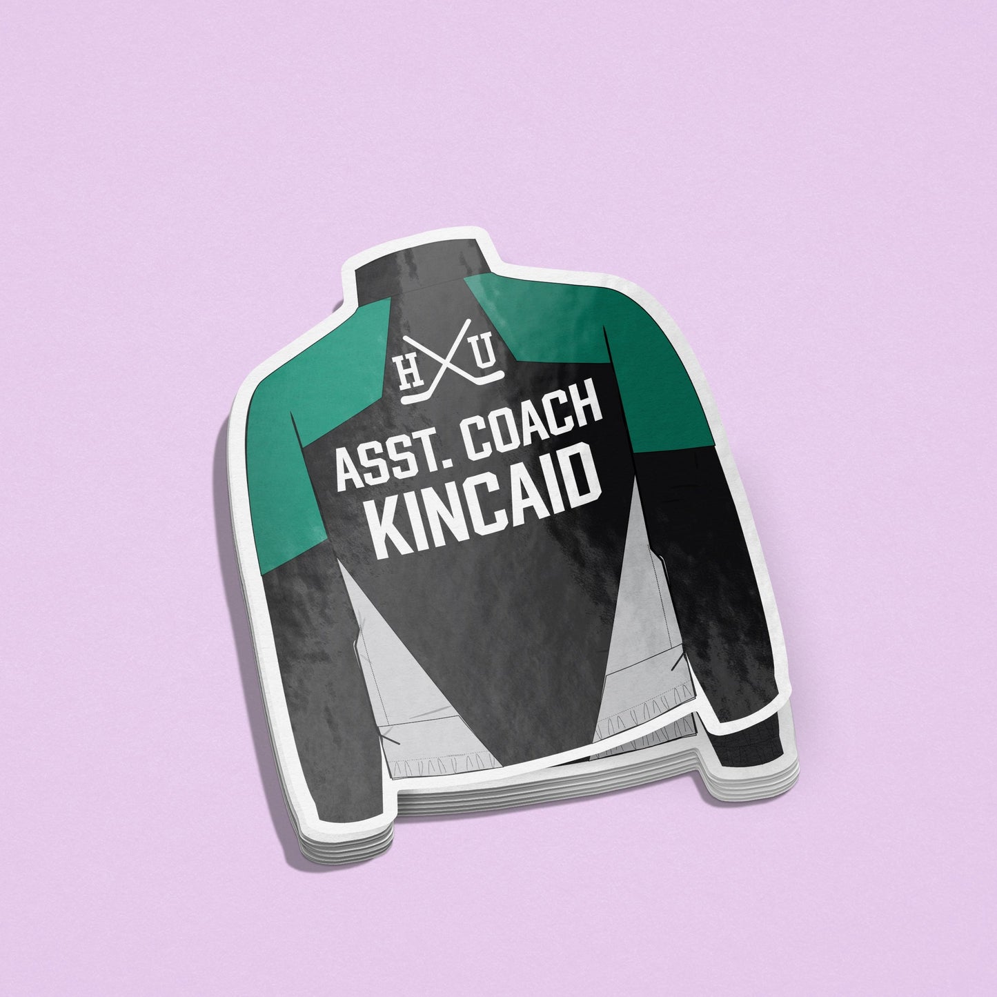 Assistant Coach Kincaid Jacket (Heston U) Sticker