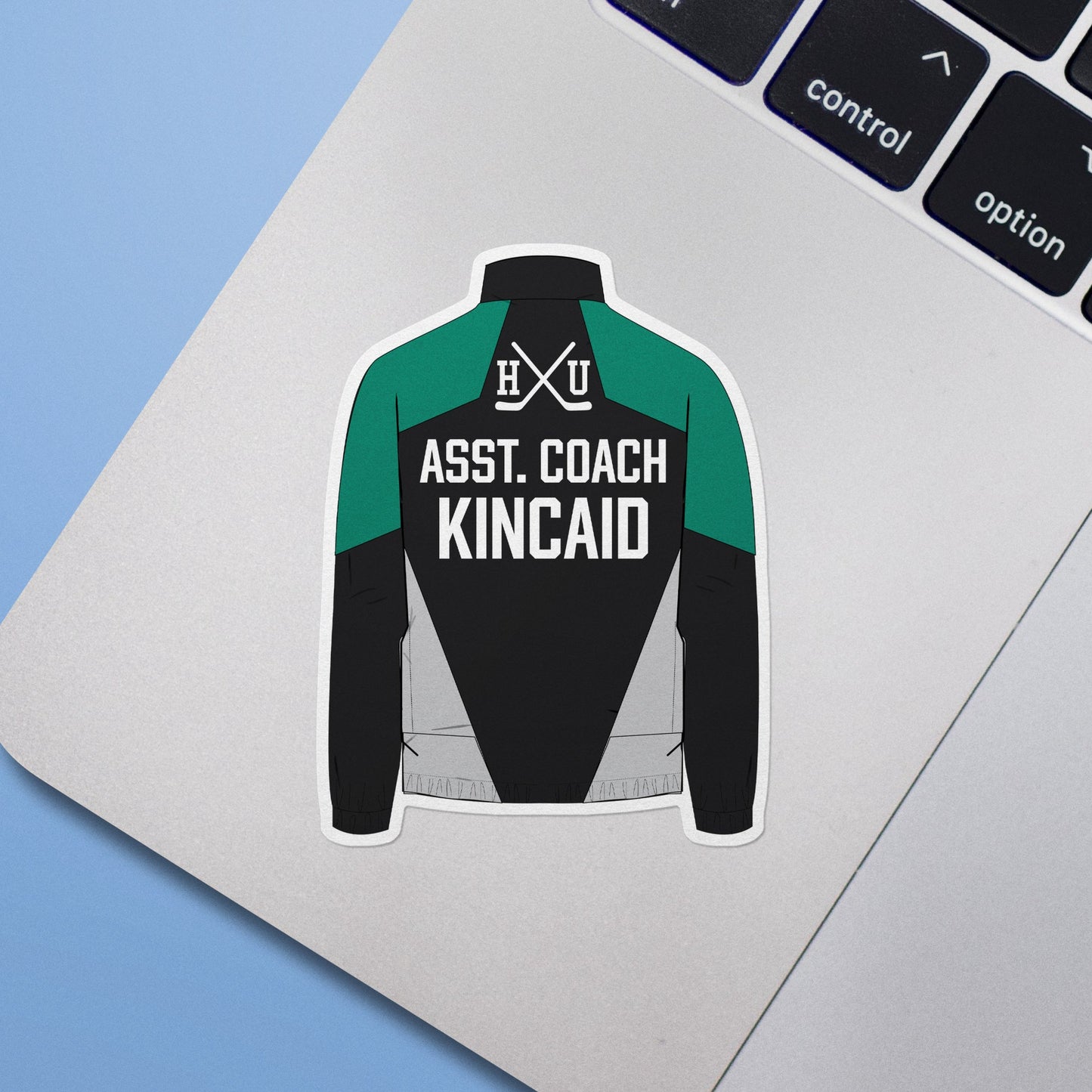 Assistant Coach Kincaid Jacket (Heston U) Sticker