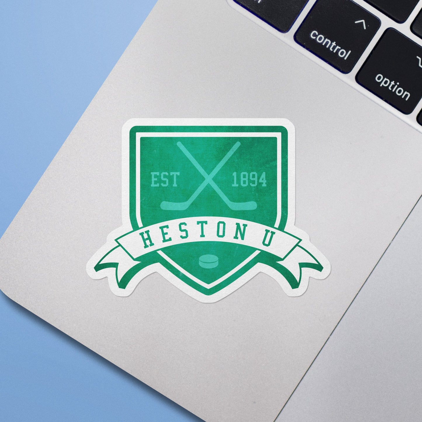 Heston University Crest Sticker