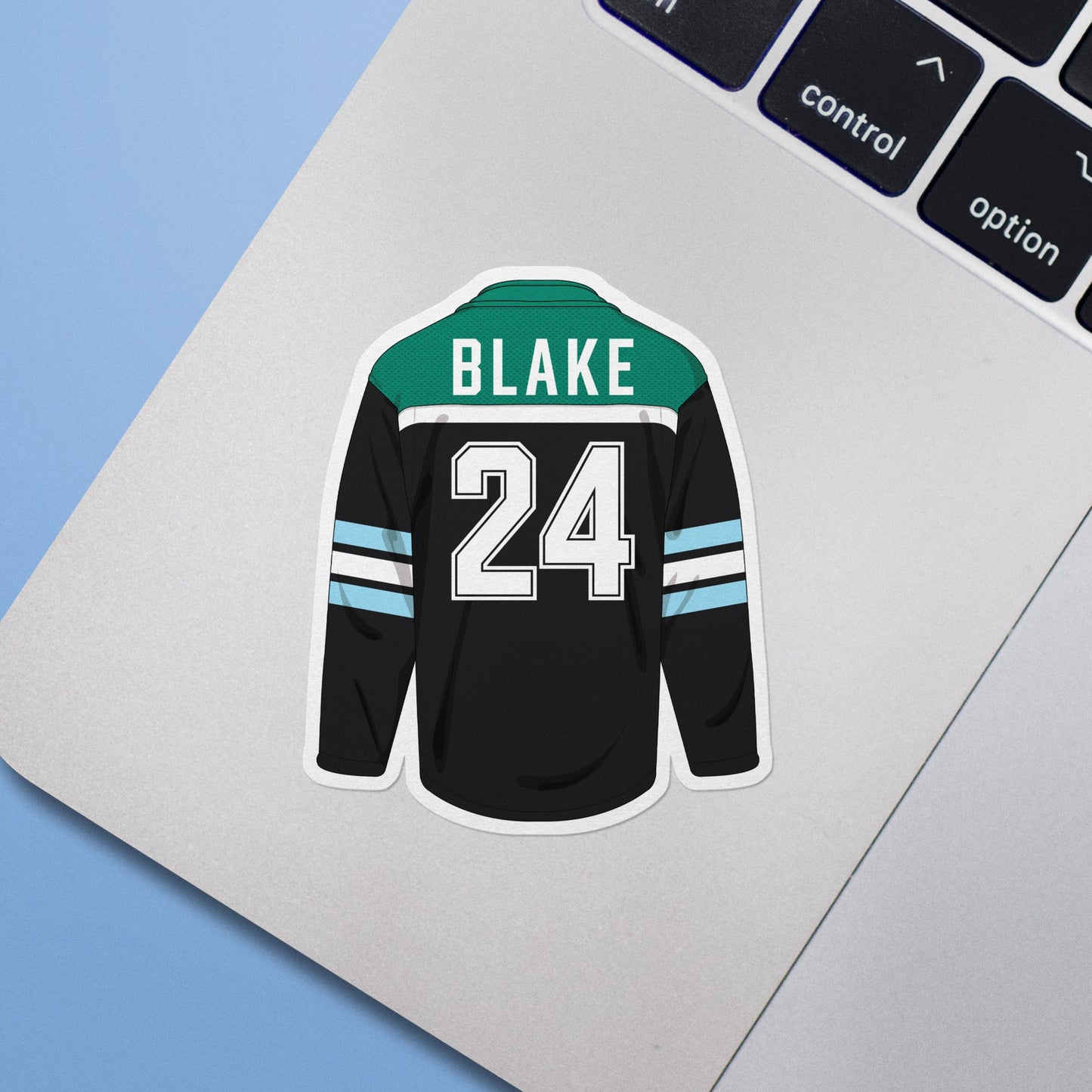 Easton Blake #24 Hockey Jersey Sticker