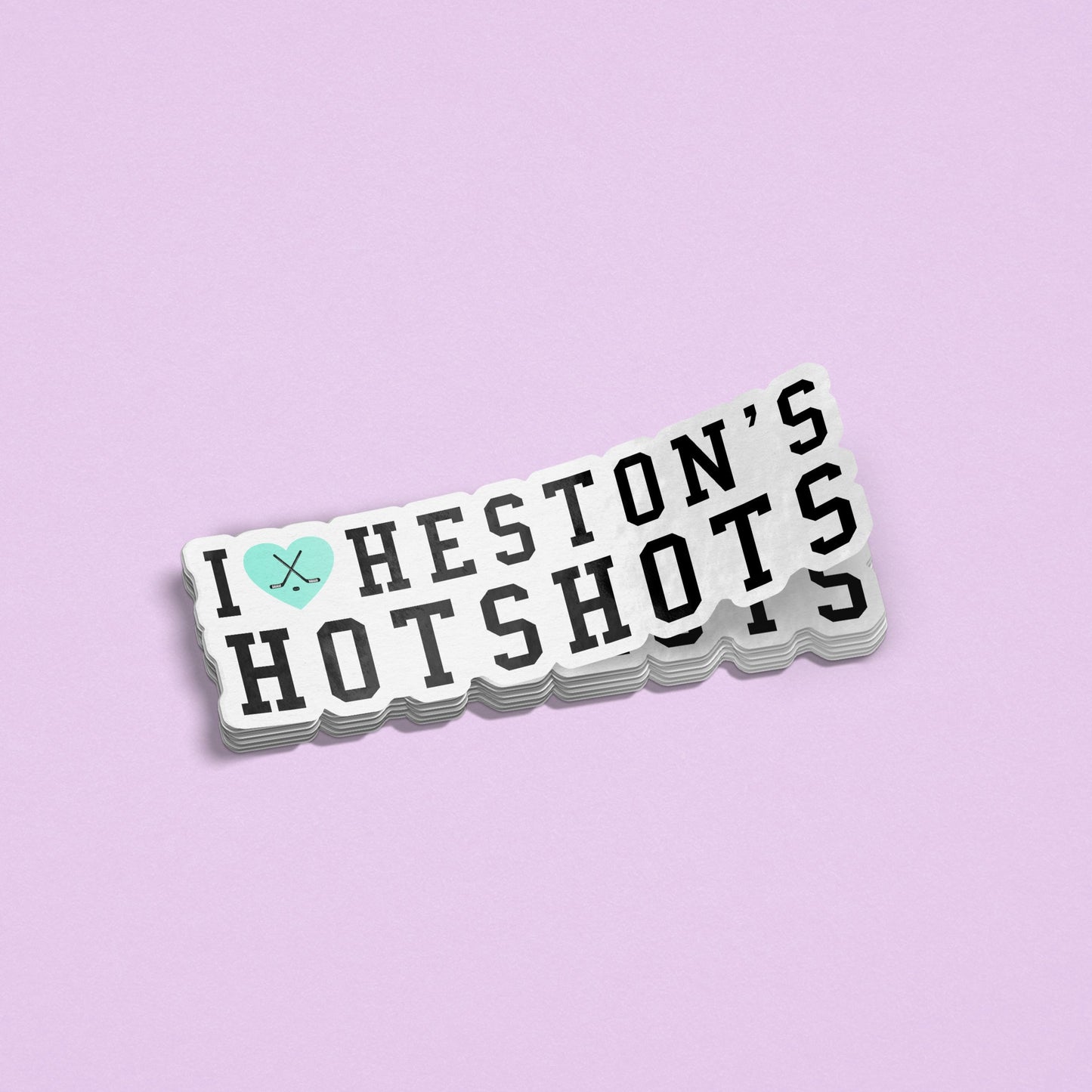I Heart Heston's Hotshots Sticker