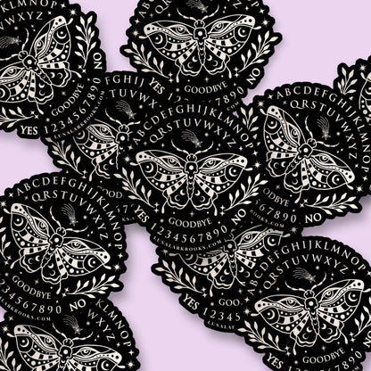 Moth Ouija Sticker