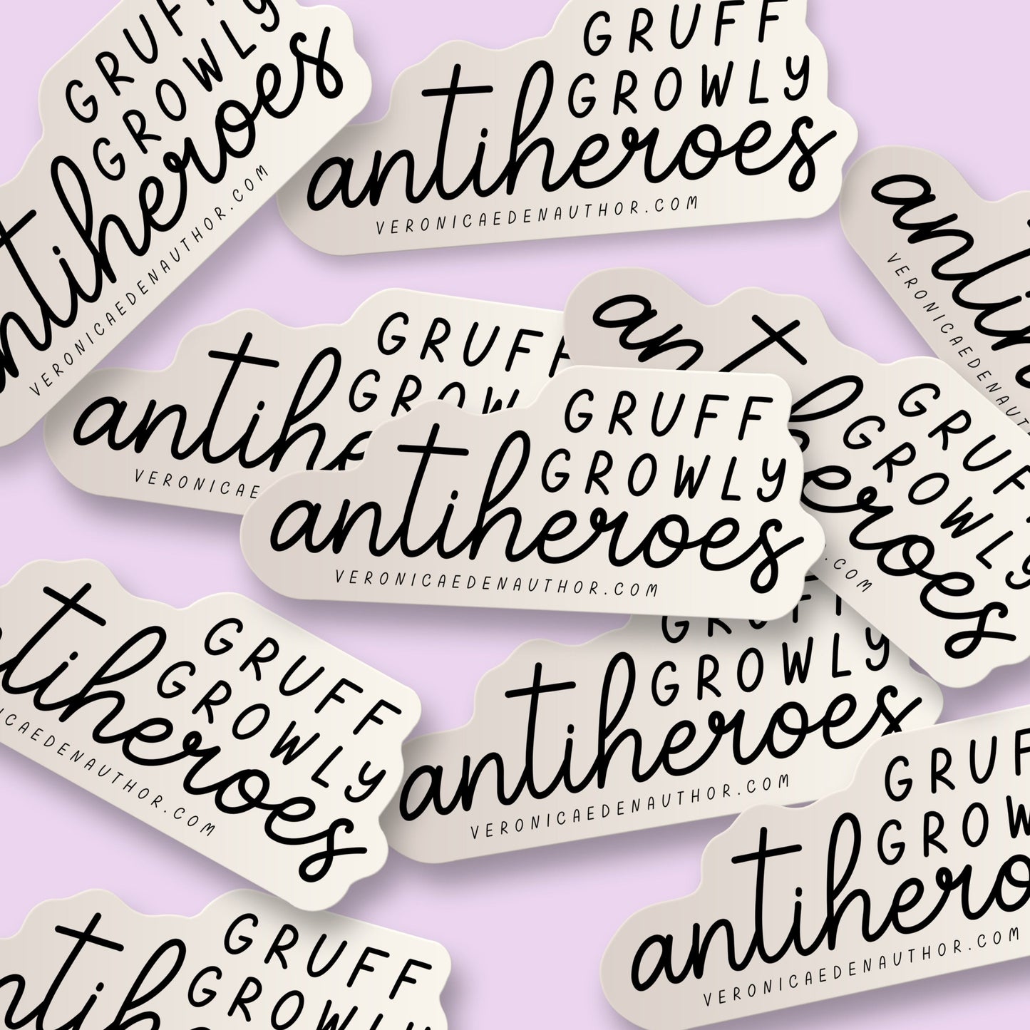 Gruff Growly Antiheroes Sticker