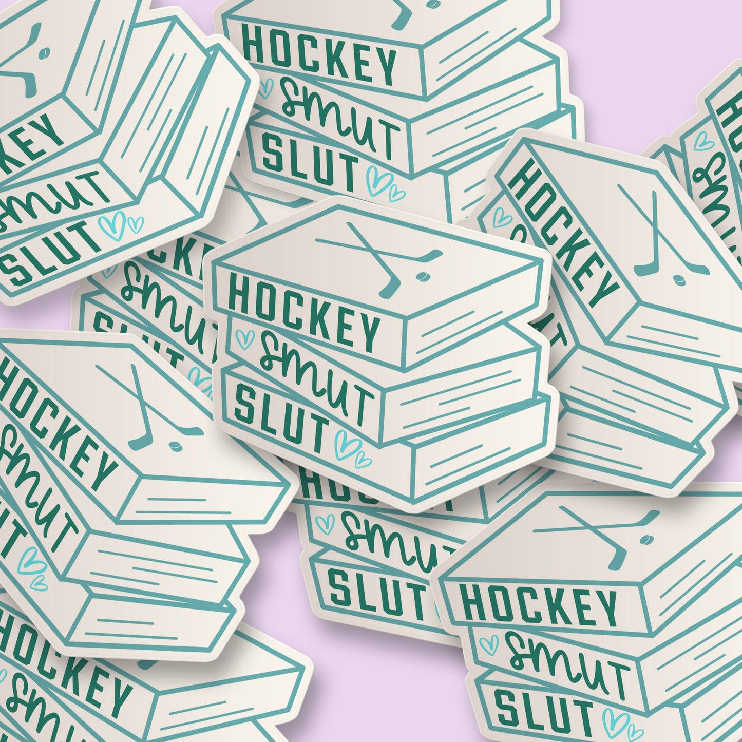 Hockey Smut Slut Sticker