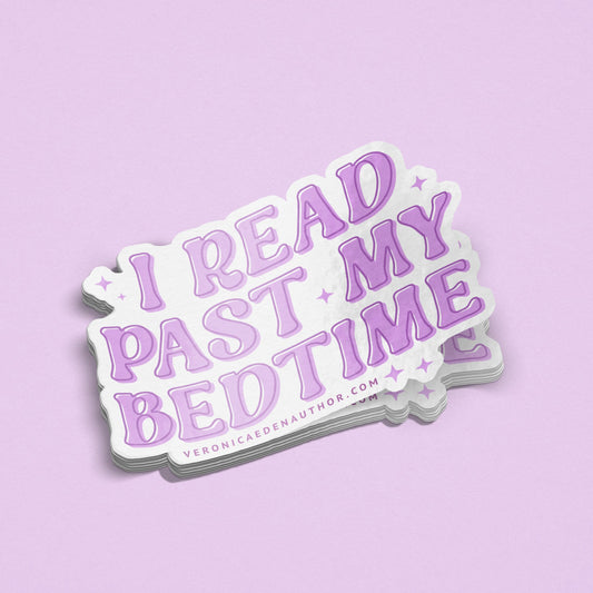 I Read Past My Bedtime Sticker