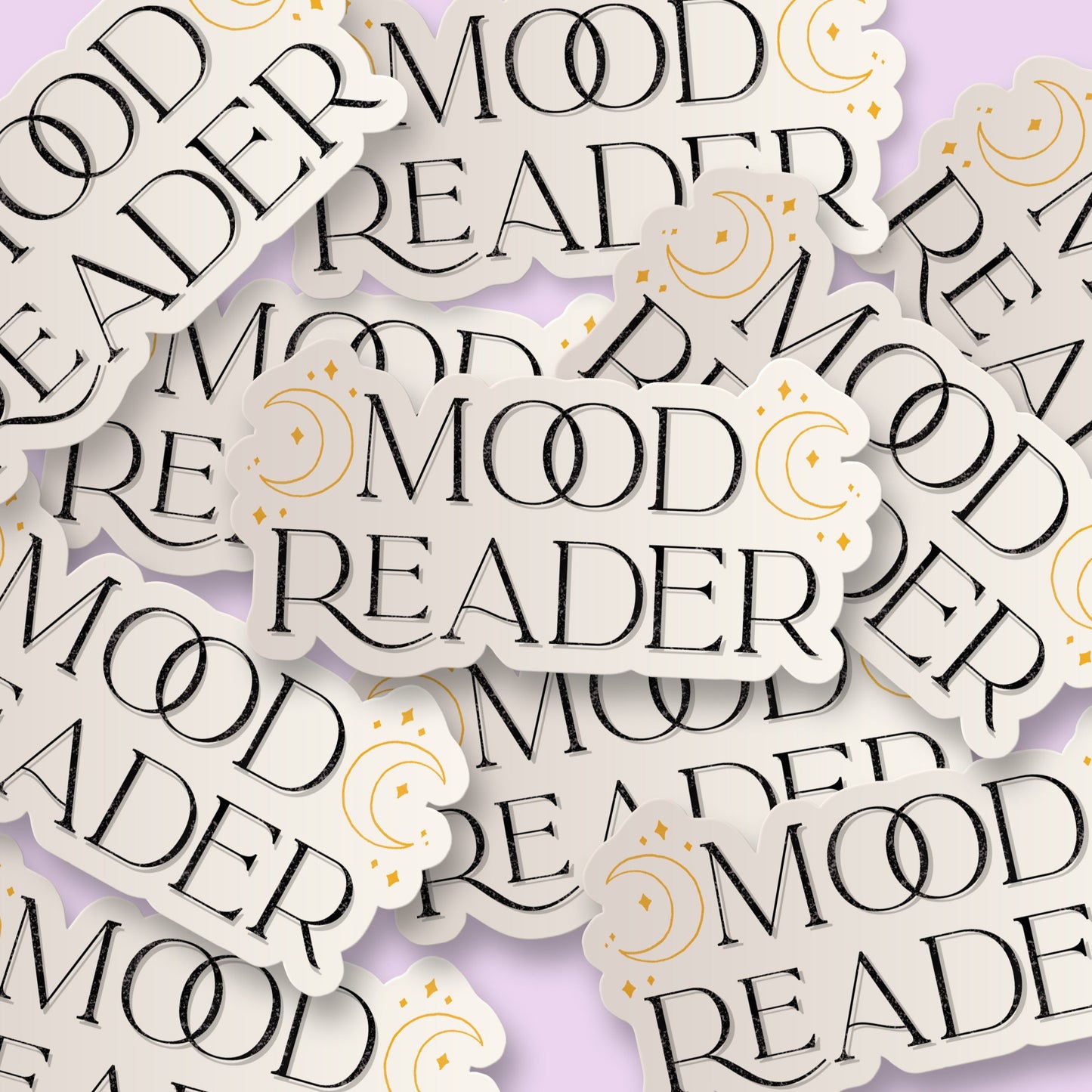 Mood Reader Moon and Stars Sticker