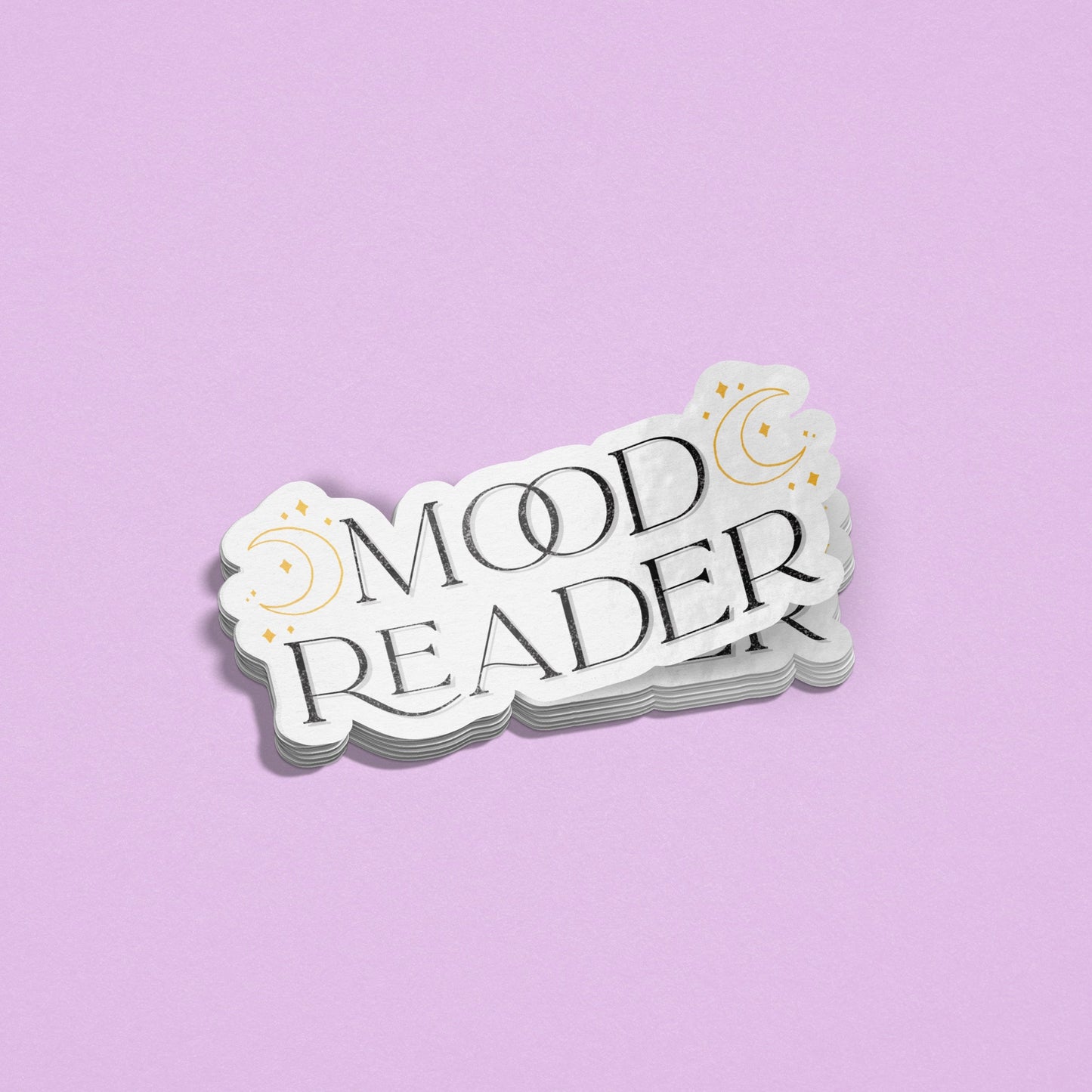 Mood Reader Moon and Stars Sticker