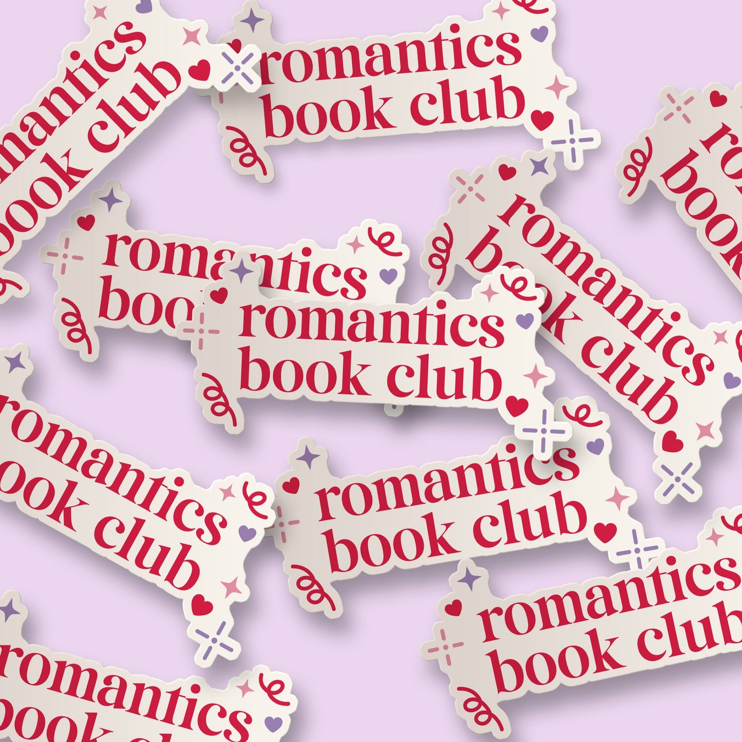 Romantics Book Club Sticker