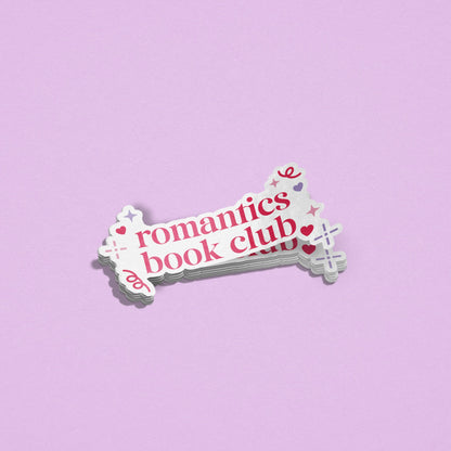 Romantics Book Club Sticker