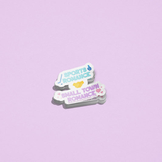 Sports Romance x Small Town Romance Sticker