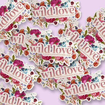 Wild Love Floral Sticker