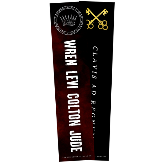 Crowned Crows Brotherhood Bookmark