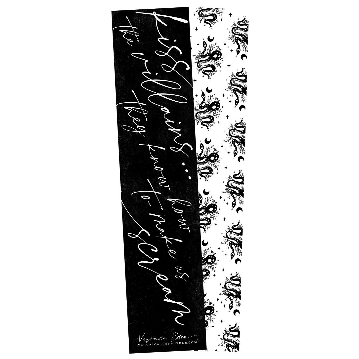 Kiss the Villains Bookmark